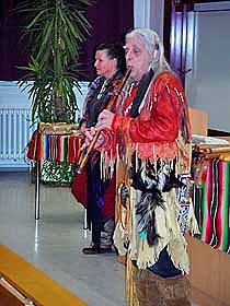 Indianer auf dem Campus (Foto: nnz)