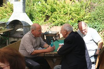 Gregor Gysi (links): Bei der Wiedervereinigung wurden drei gro&szlig;e Fehler gemacht (Foto: Angelo Glashagel)