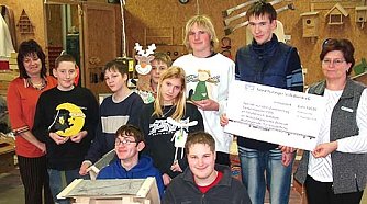 Kohle f&uuml;r Sch&uuml;lerfirma  (Foto: nnz)