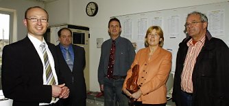 Neues Geb&auml;ude f&uuml;r die Bahn (Foto: nnz)