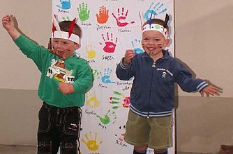 Kindianer waren unterwegs (Foto: nnz)