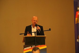 Der zweite Mann im "Fl&uuml;gerl" Andreas Kalbitz (Foto: Angelo Glashagel)