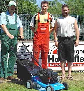 Der Rasenm&auml;hermann war da (Foto: nnz)