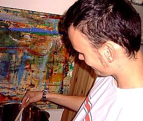 Nudel-Kunst (Foto: nnz)