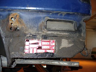 Versteck (Foto: Zoll)