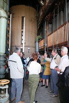 Besuch der Zuckerfabrik in Oldisleben (Foto: Hellberg)