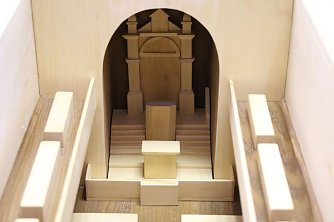 Das Innere der Syngagoe weicht von der Tradition ab (Foto: agl)