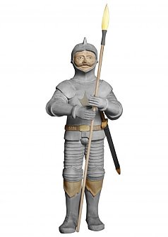 Die Figur des Riesen (Foto: M. Garke)