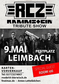 Rammstein-Tribute-Band spielt in Leimbach.  (Foto: Veranstalter)