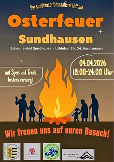 Plakat (Foto: Ortschaftsrat Sundhausen)