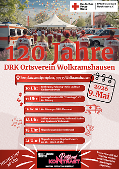 Plakat  (Foto: DRK Wolkramshausen)