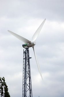 Versuchswindrad (Foto: FHN)