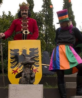 K&auml;fer und Modell (Foto: privat)