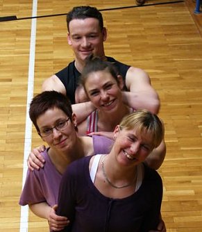 Trainer-Quartett (Foto: S. Schr&ouml;ter)