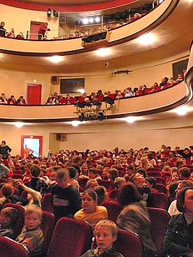 Bild: Das ganze Theater hatten die Kinder vom Landkreis Osterode belegt