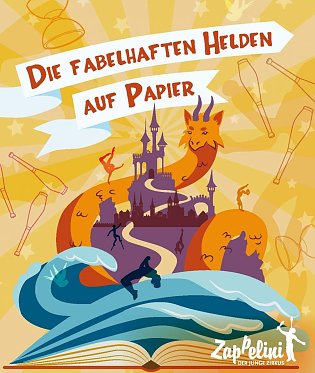 Bild: Die fabelhaften Helden auf Papier