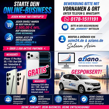 Start dein Online- Business (Foto: )