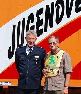 Verabschiedet (Foto: Polizei)