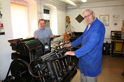 Museumsdruckerei im HdK (Foto: Hellberg)