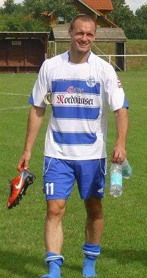 Torsch&uuml;tze zum Ausgleich in Jena: Damian Raczka (Foto: Wacker Nordhausen)