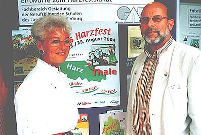 Werbung f&uuml;r das gr&ouml;&szlig;te Fest im Harz  (Foto: nnz)