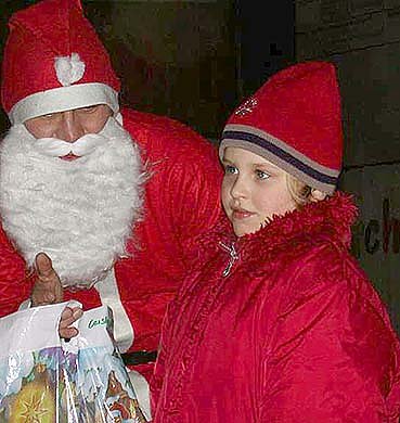 Geschenke bei Demo (Foto: nnz)