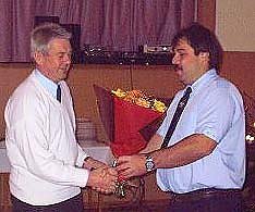 R&uuml;ckblick mit Ehrung (Foto: nnz)