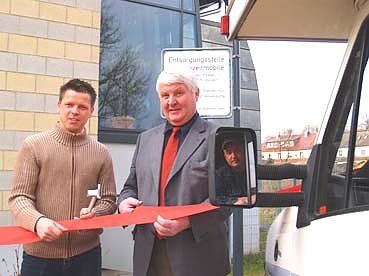 Baddel mit Herz f&uuml;r Mobile (Foto: nnz)