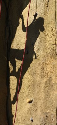Schattenklettern (Foto: R. Neitzke)
