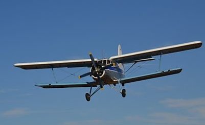 Abgehoben mit der AN 2 (Foto: G. Hebestreit)