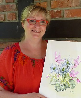 Blanke stellt aus (Foto: J. Piper)