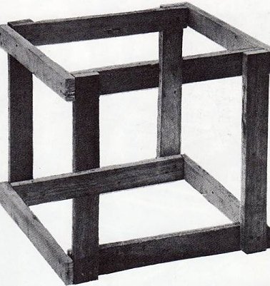 Die verr&uuml;ckte Lattenkiste (Foto: M.C. Escher)