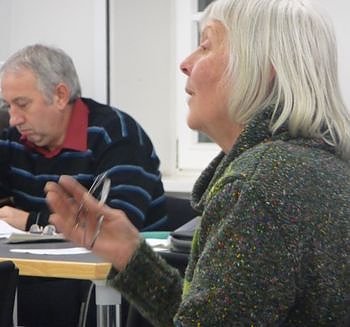 Frau Laube (Foto: nnz)