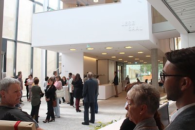 Morgen wird die Bibliothek offiziell er&ouml;ffnet (Foto: Angelo Glashagel)