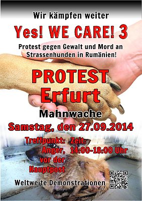 Demonstrationen in Erfurt geplant (Foto: Angela Fricke)