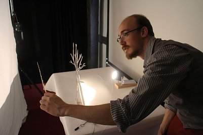 Valer&aacute;n Sabourin wurde in der "Welthauptstadt der Marionettenkunst" ausgebildet, Nordhausens Partnerstadt Charleville-M&eacute;zi&egrave;res (Foto: Angelo Glashagel)