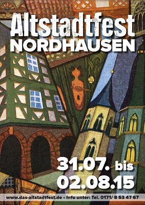 Plakat zum diesj&auml;hrigen Altstadtfest (Foto: U. Zyrus)