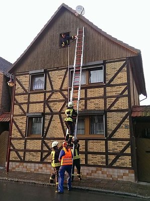 Einsatz in Nohra (Foto: Feuerwehr Nohra)