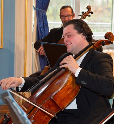 Sechs Bilder, sechs Cellisten - die Reihe "Kammermusik im Kunsthaus" wird fortgesetzt (Foto: Birgit Susemihl)