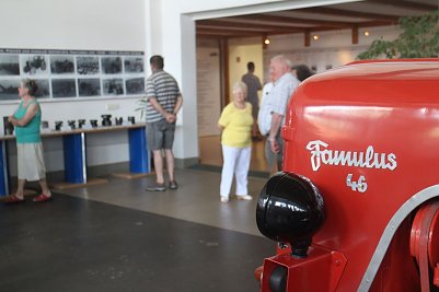 Der Famulus - neben Brockenhexe und Pionier einer der bekanntesten Nordh&auml;user Traktoren (Foto: Angelo Glashagel)