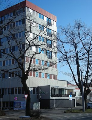 Hochhaus am Grimmelhof in Nordhausen (Foto: Tobias Winkler)