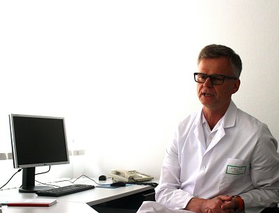 "Eine sehr reizvolle Aufgabe": Dr. med. Andreas Press &uuml;bernimmt als Chefarzt die Abteilung Innere Medizin II des S&uuml;dharzklinikums (Foto: Angelo Glashagel)