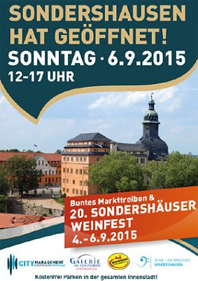 Jubil&auml;ums-Weinfest in Sondershausen (Foto: Werbering Sondershausen)