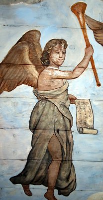 Engel in der Kirche zu B&ouml;senrode (Foto: privat)