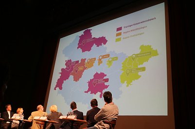 Die bisherigen Pl&auml;ne sehen ein "Dreieck" aus Nord-, S&uuml;d- und Westh&uuml;ringen vor (Foto: Angelo Glashagel)
