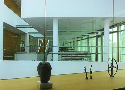 Lesung im Lesesaal - die Dichterst&auml;tte Sarah Kirsch zu Gast in der Nordh&auml;user Bibliothek (Foto: Heidelore Kneffel)