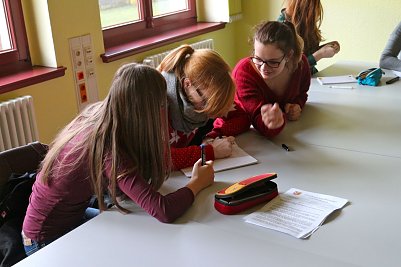 Anfragen stellen, Zahlen recherchieren, diskutieren - gestern traf sich das Kinder- und Jugendparlament im Nordh&auml;user Landratsamt (Foto: Angelo Glashagel)