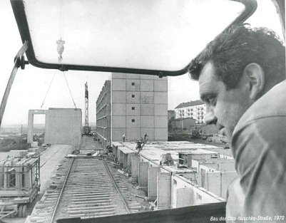 Seit 115 Jahren sorgt die WBG in Nordhausen f&uuml;r Wohnraum - wie hier am Frauenberg im Jahr 1970 (Foto: Wohnungsbaugenossenschaft S&uuml;dharz)