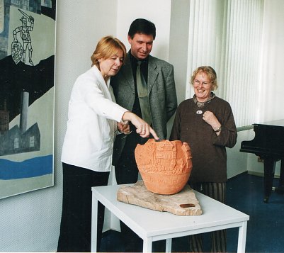 Dagmar Zimmermanns Altstadtkeramik (Foto: Heidelore Kneffel)