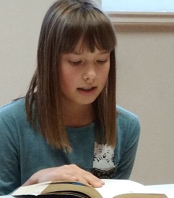 Mia D&ouml;ring aus der 6/1 (Foto: H. Roeder)